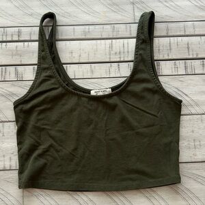 Cropped tank top